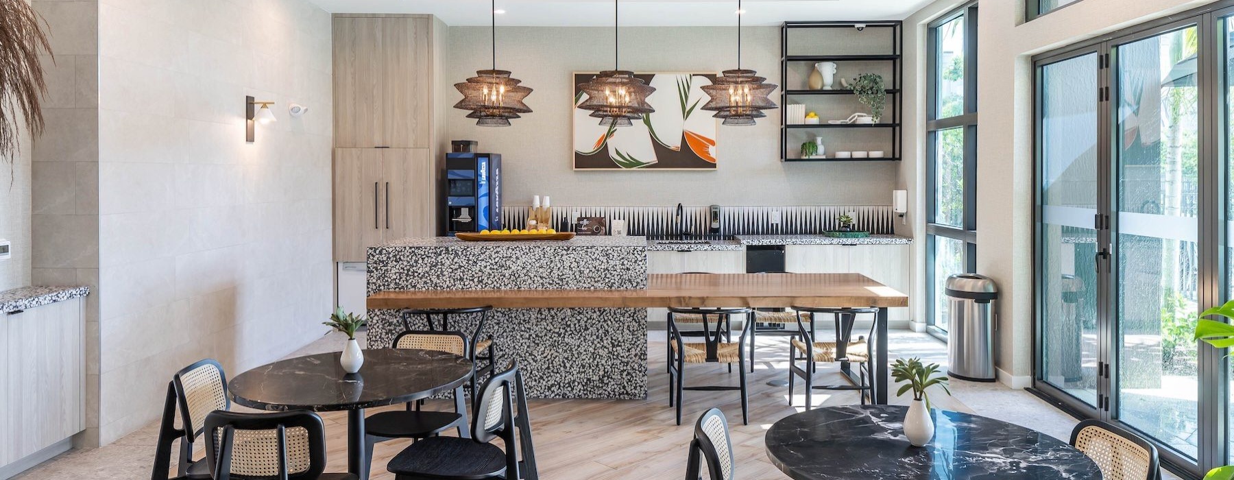 resident kitchen area
