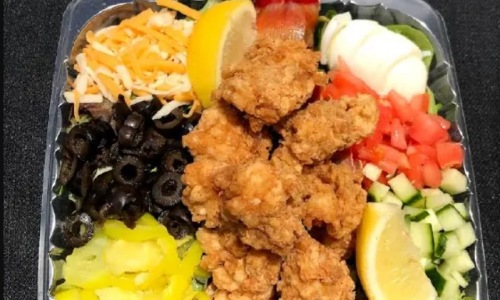To go container full of food