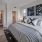 a bed in a room